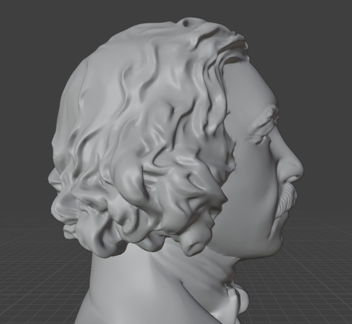 Louis Daguerre 3D print model_7