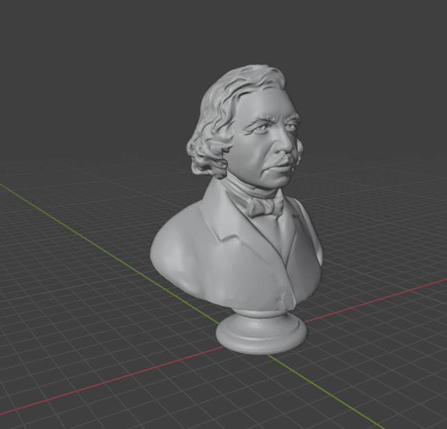 Louis Daguerre 3D print model_15