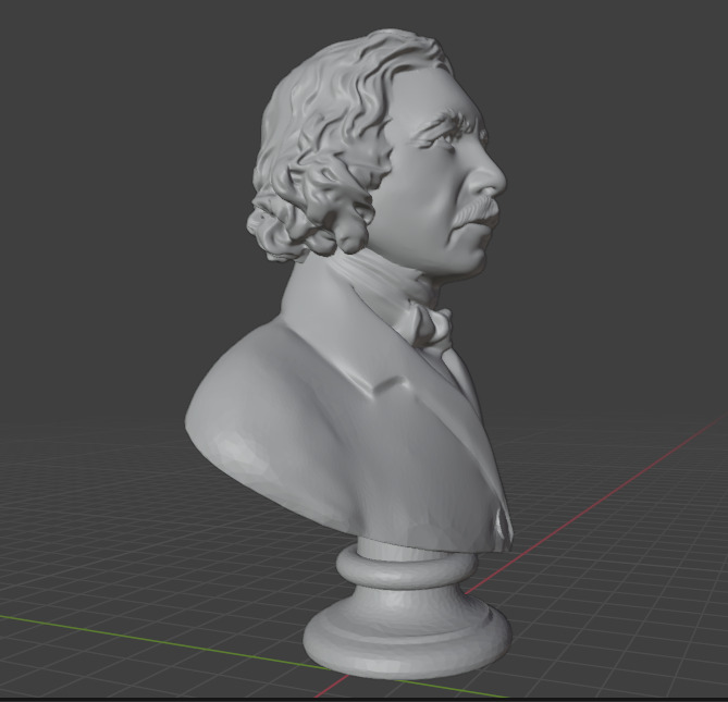 Louis Daguerre 3D print model_16