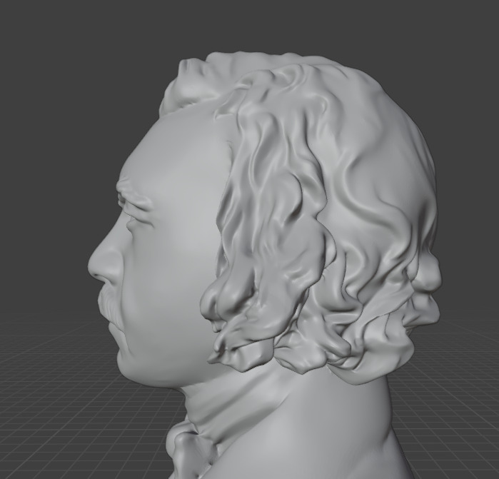 Louis Daguerre 3D print model_8