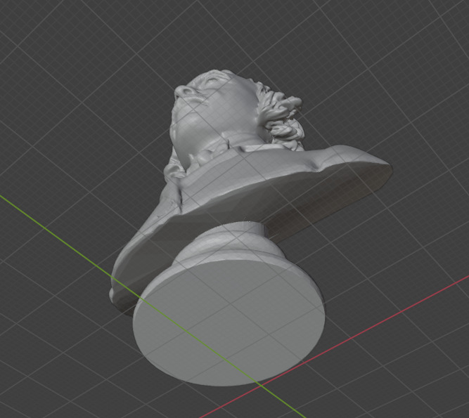 Louis Daguerre 3D print model_2