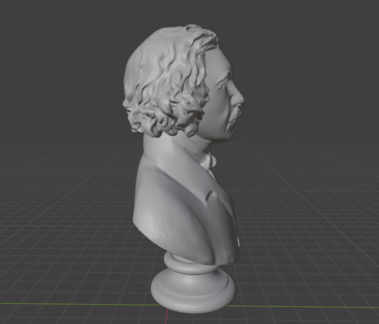 Louis Daguerre 3D print model_17