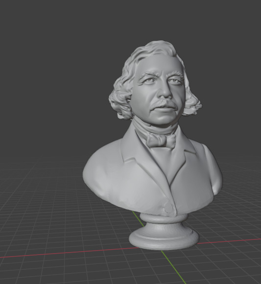 Louis Daguerre 3D print model_11