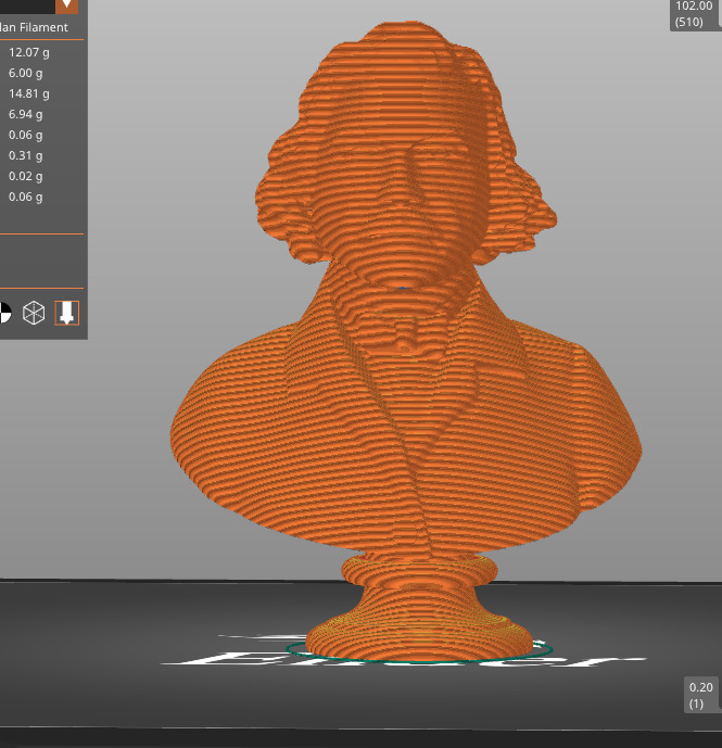 Louis Daguerre 3D print model_14
