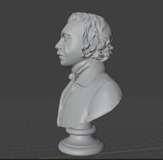 Louis Daguerre 3D print model_21