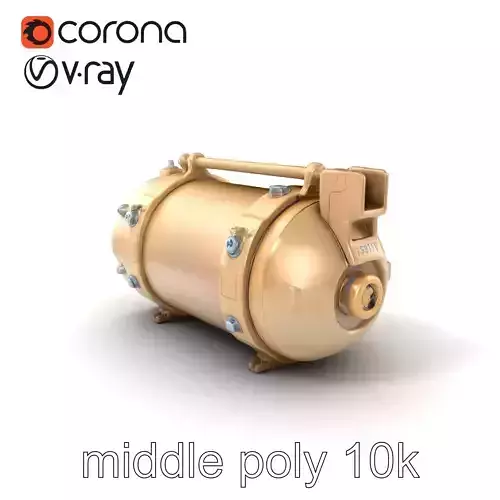 High Explosive Bomb Tactical Device model pack Low-poly 3D model