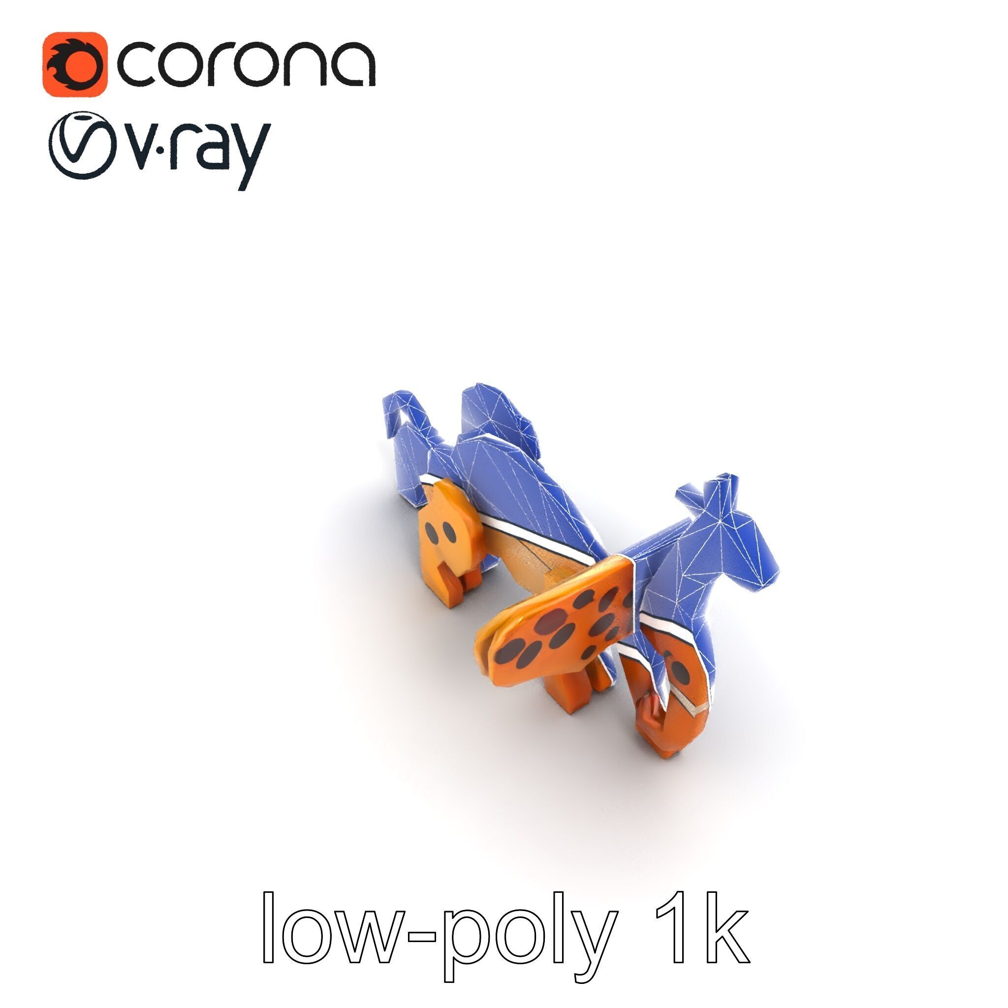 Animal Puzzle Wooden Toy Model Pack Texture_16