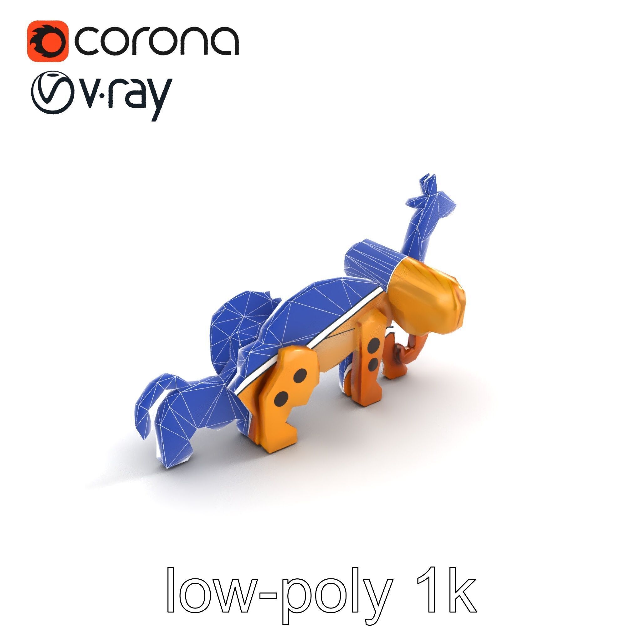 Animal Puzzle Wooden Toy Model Pack Texture_18