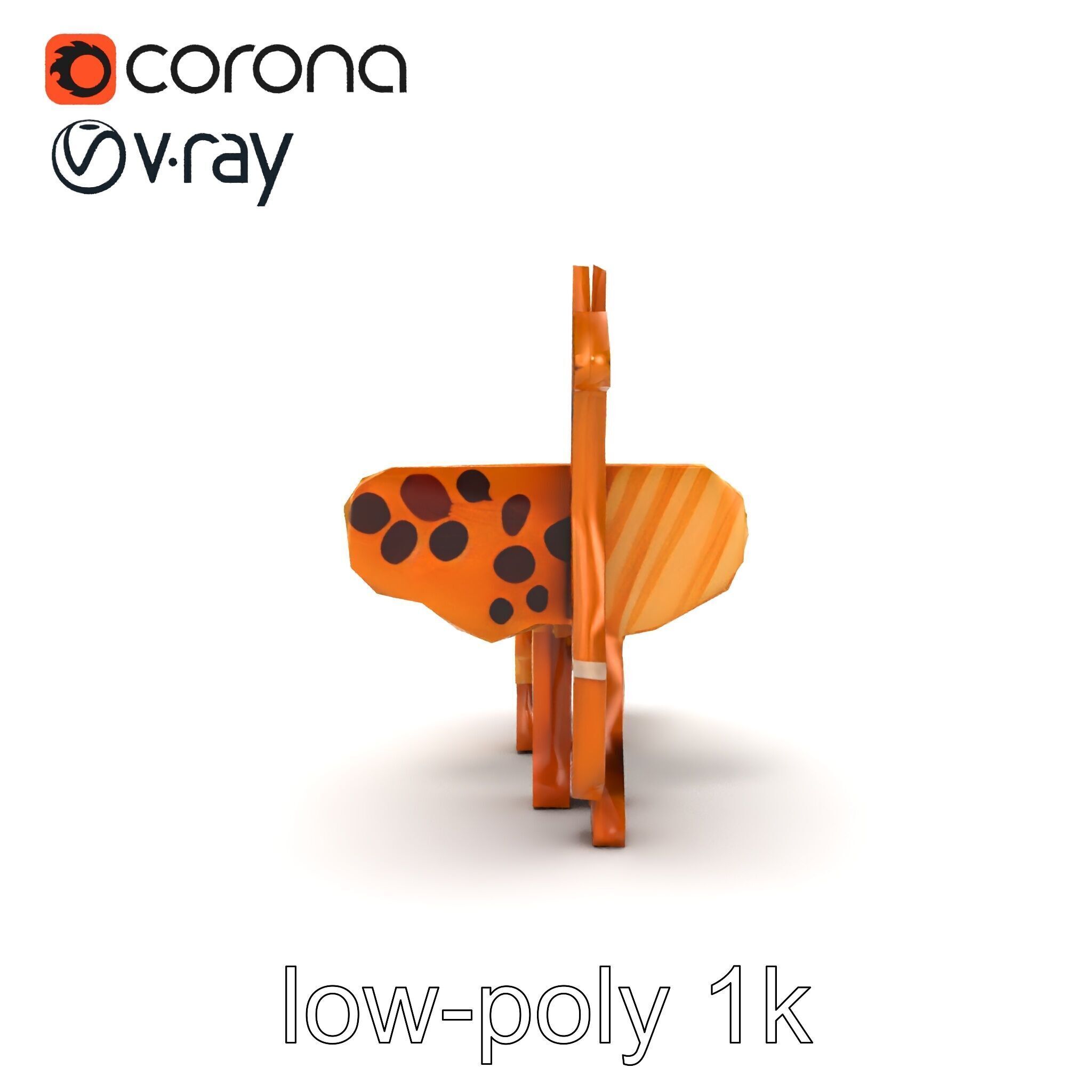 Animal Puzzle Wooden Toy Model Pack Texture_23