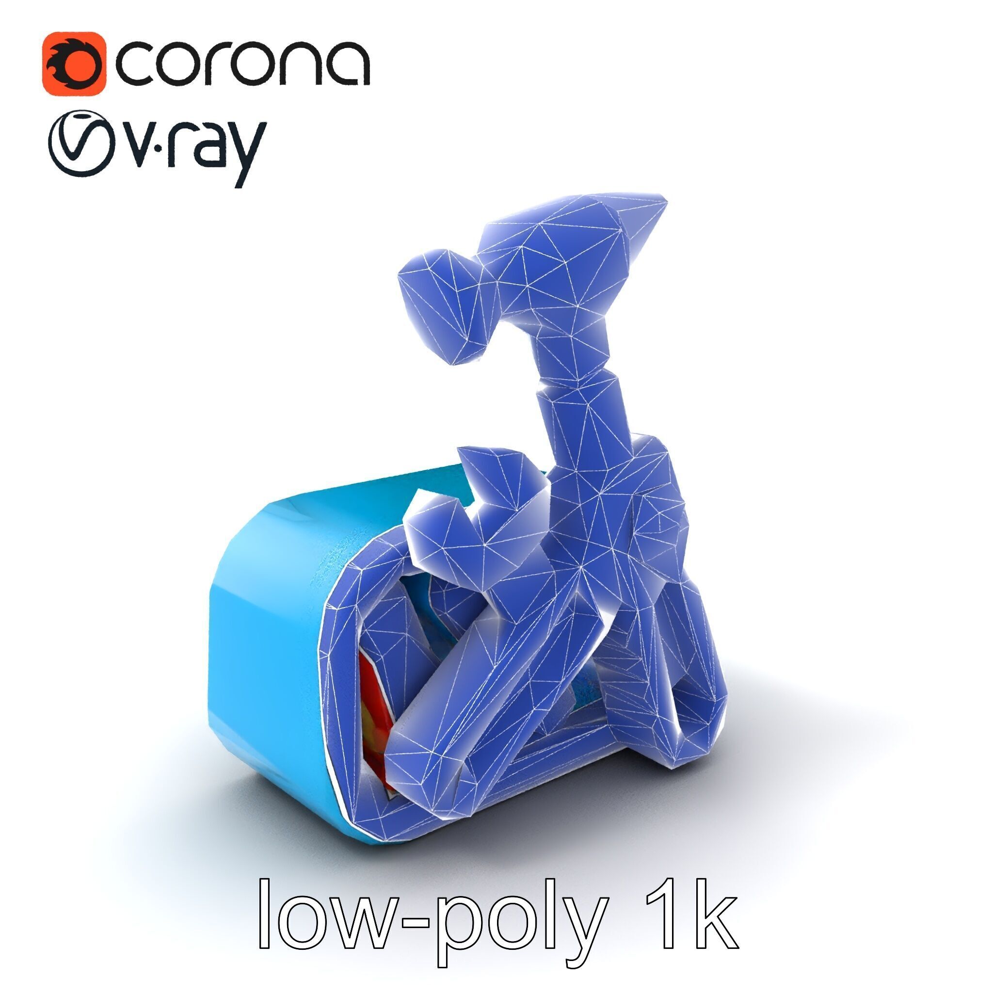 Korean Tofu Stew Pot Photorealistic model pack Low-poly 3D model_7