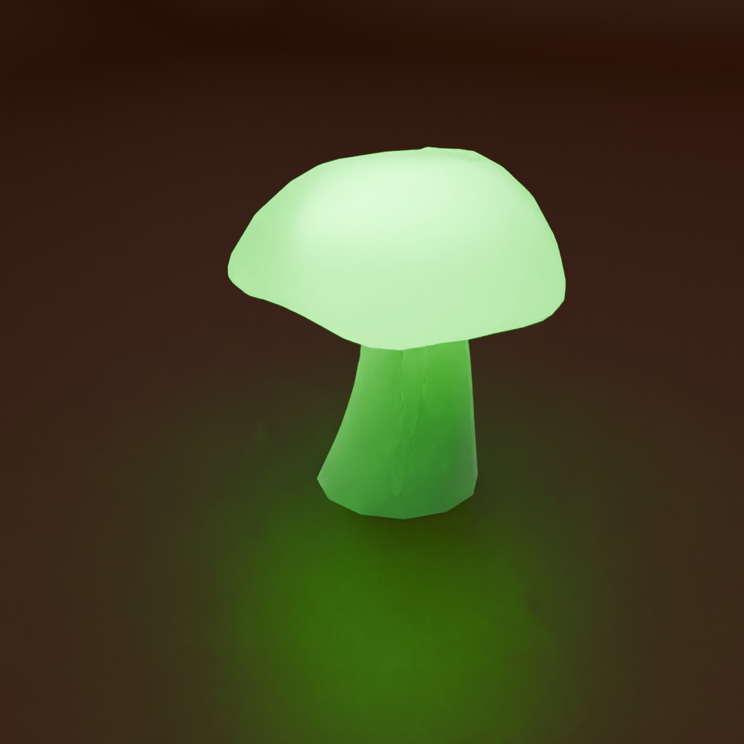 Indirect mushroom lighting 3D model_8