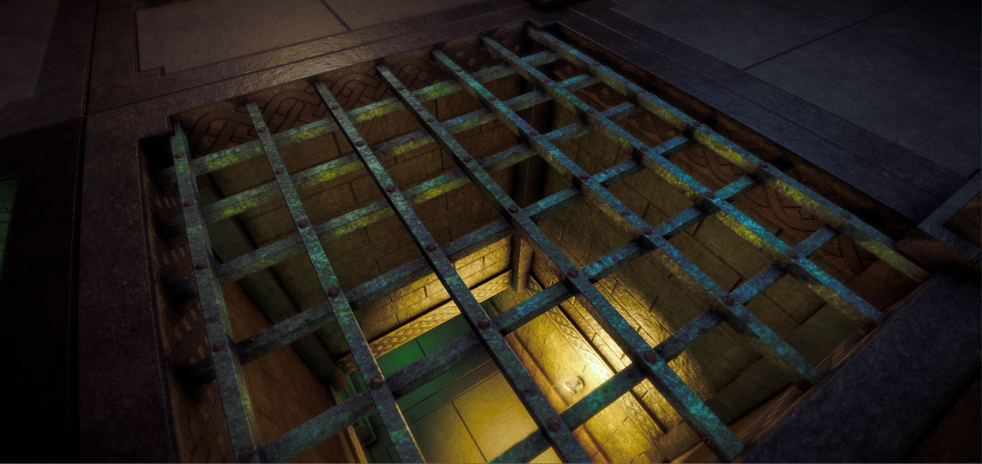 Modular Dungeon Kit with Low-poly 3D model_1