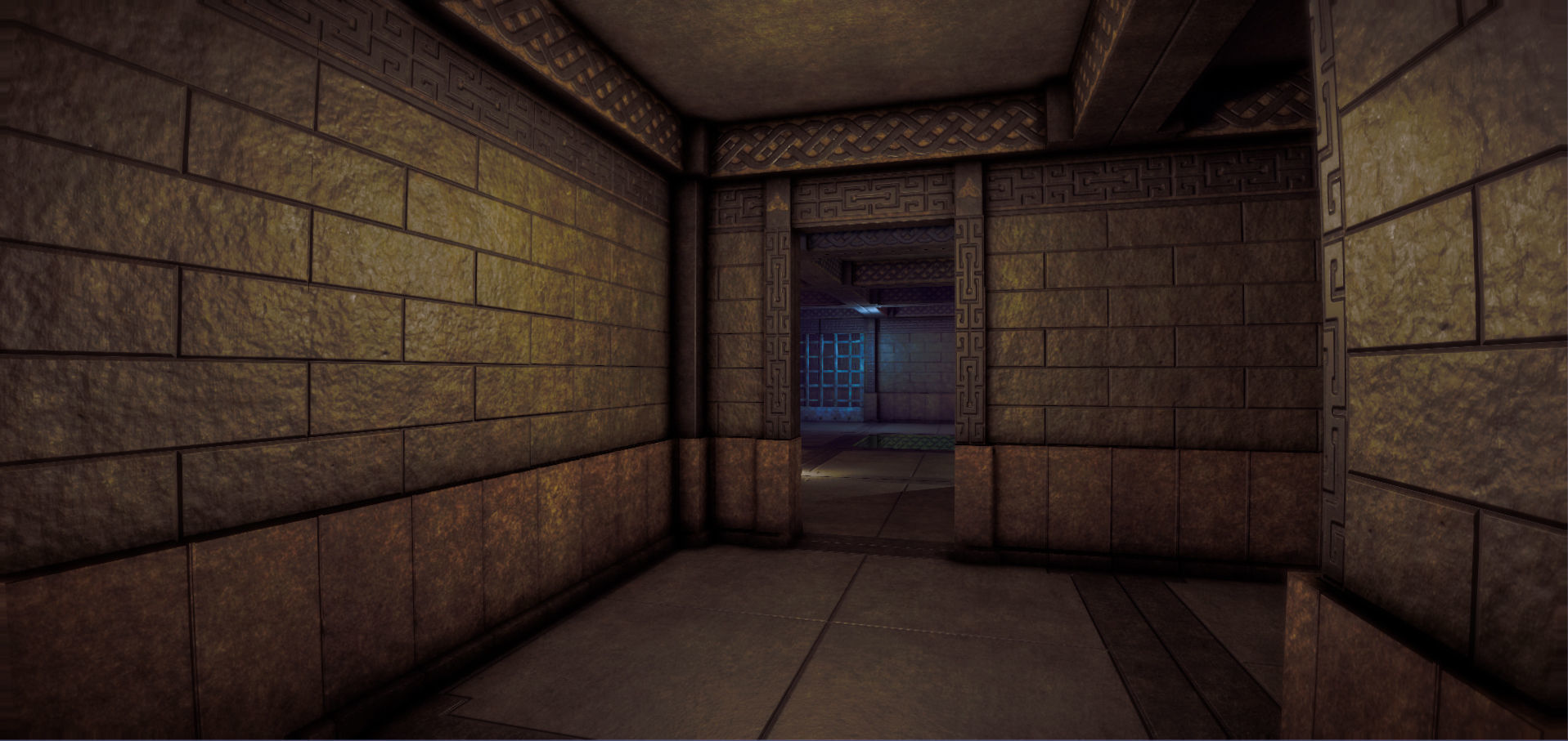 Modular Dungeon Kit with Low-poly 3D model_3