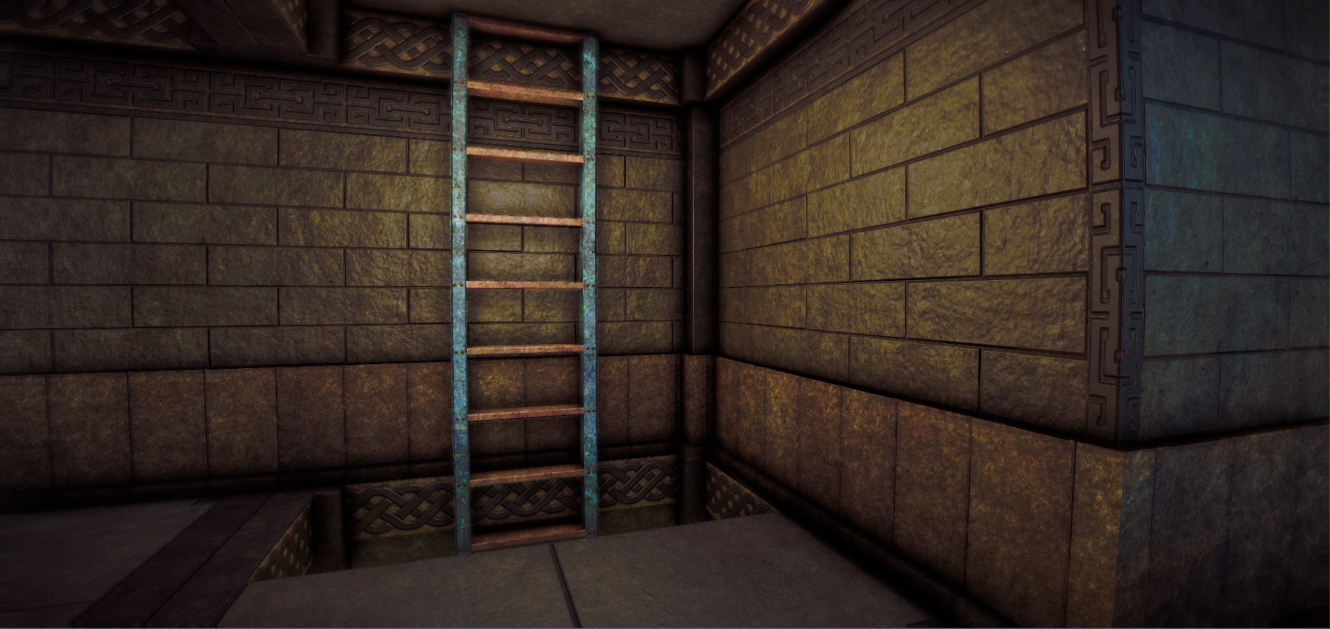 Modular Dungeon Kit with Low-poly 3D model_4