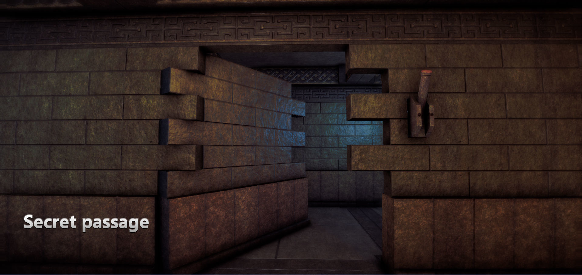 Modular Dungeon Kit with Low-poly 3D model_9