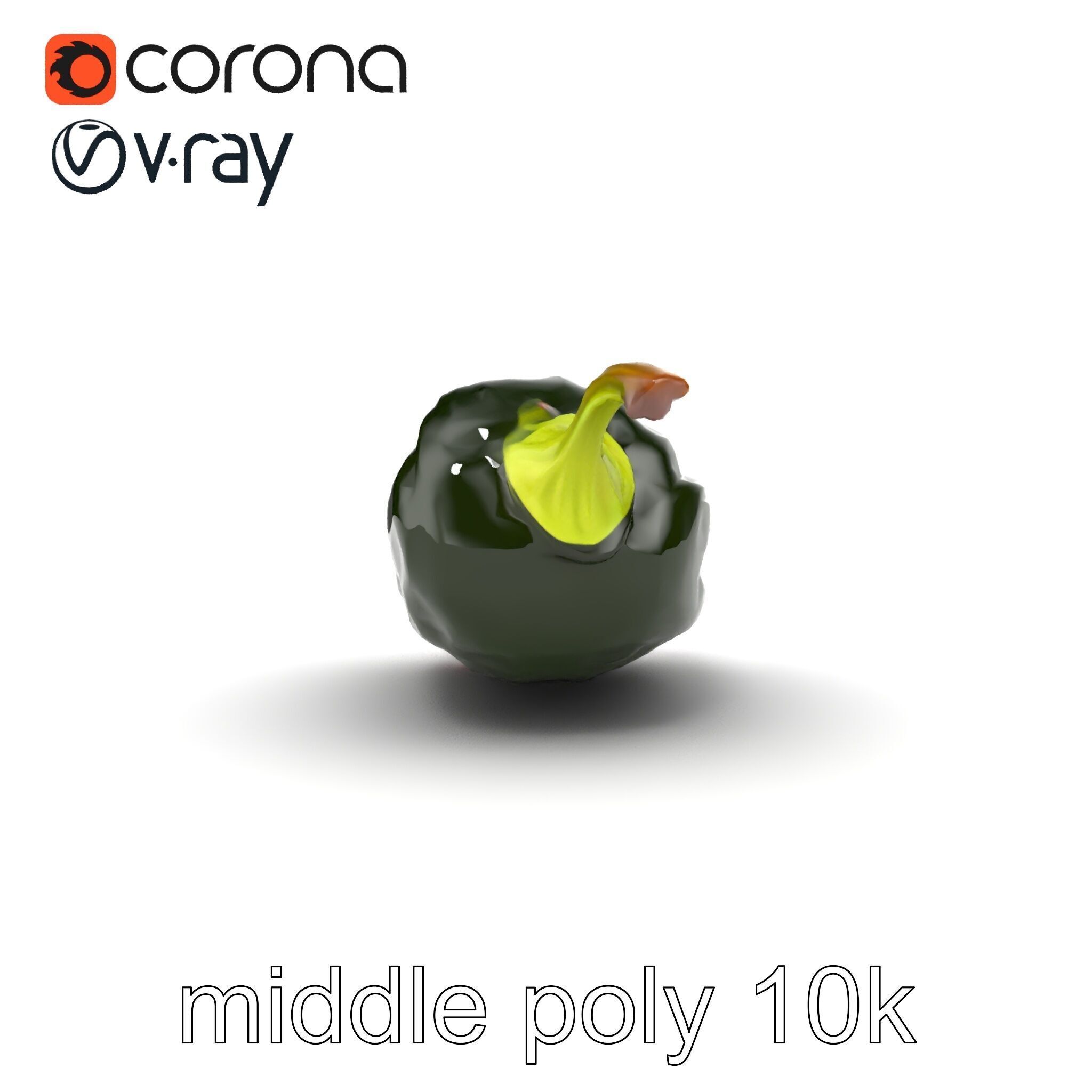 Chile Relleno Culinary 3D Model Pack Low-poly 3D model_25