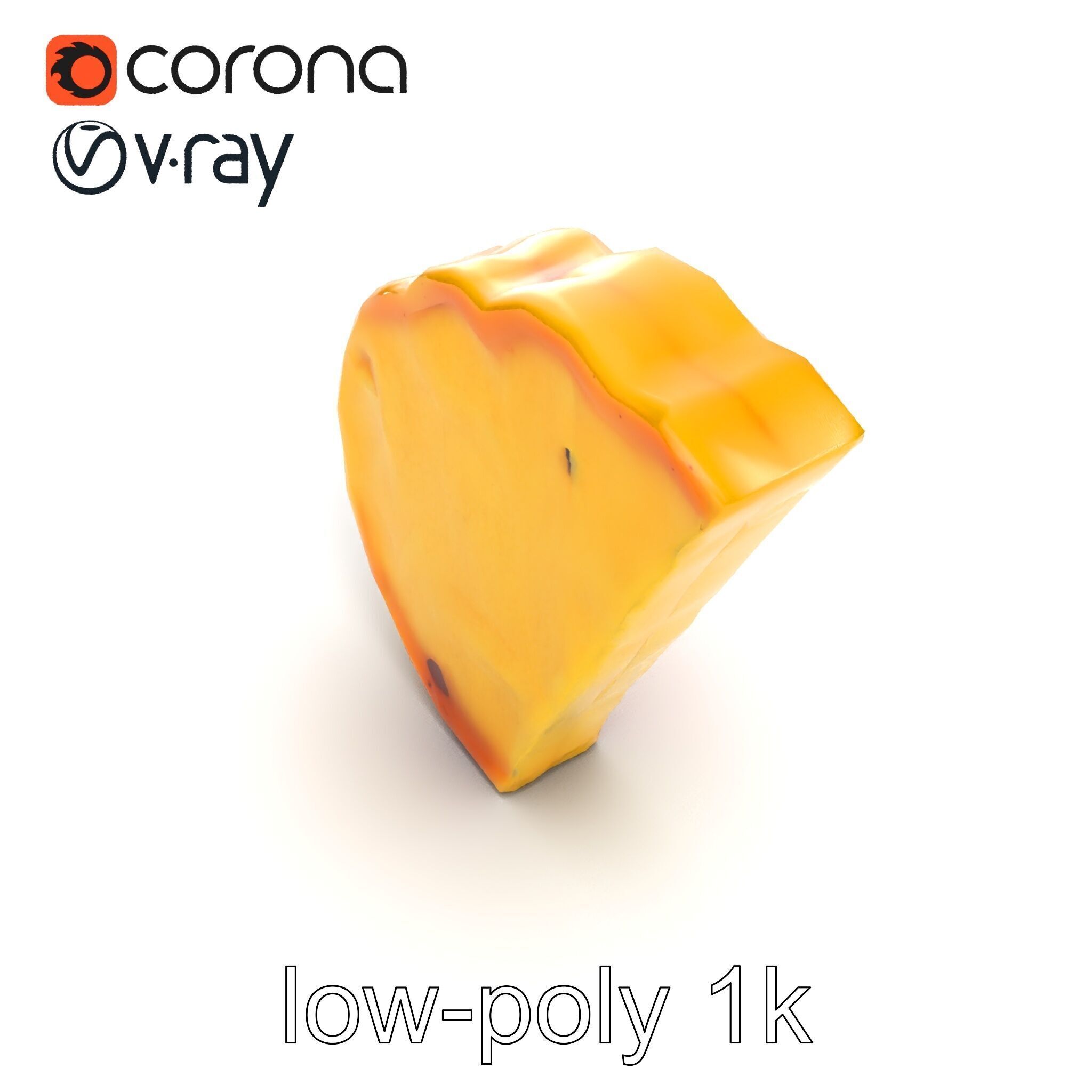 Lifelike Tortilla Chip Golden Crisp Surface model pack Low-poly 3D model_23