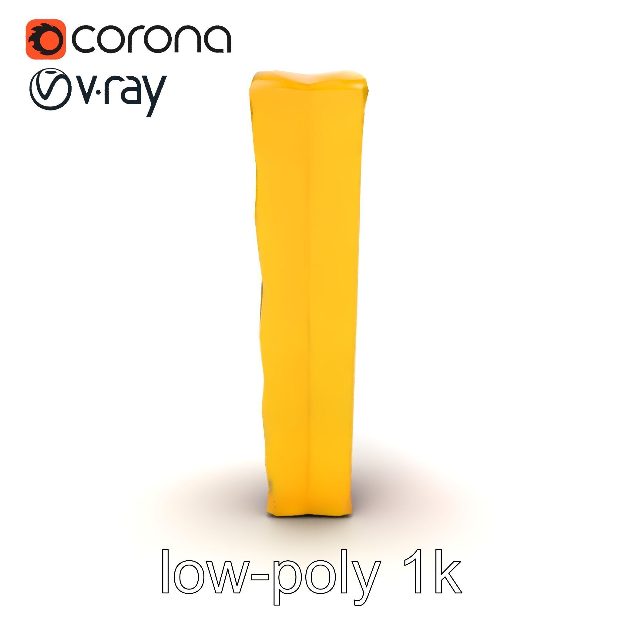 Lifelike Tortilla Chip Golden Crisp Surface model pack Low-poly 3D model_18