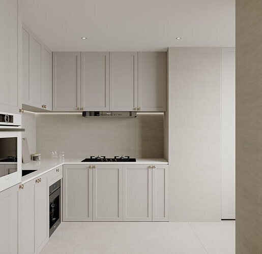 Modern Kitchen 3D model