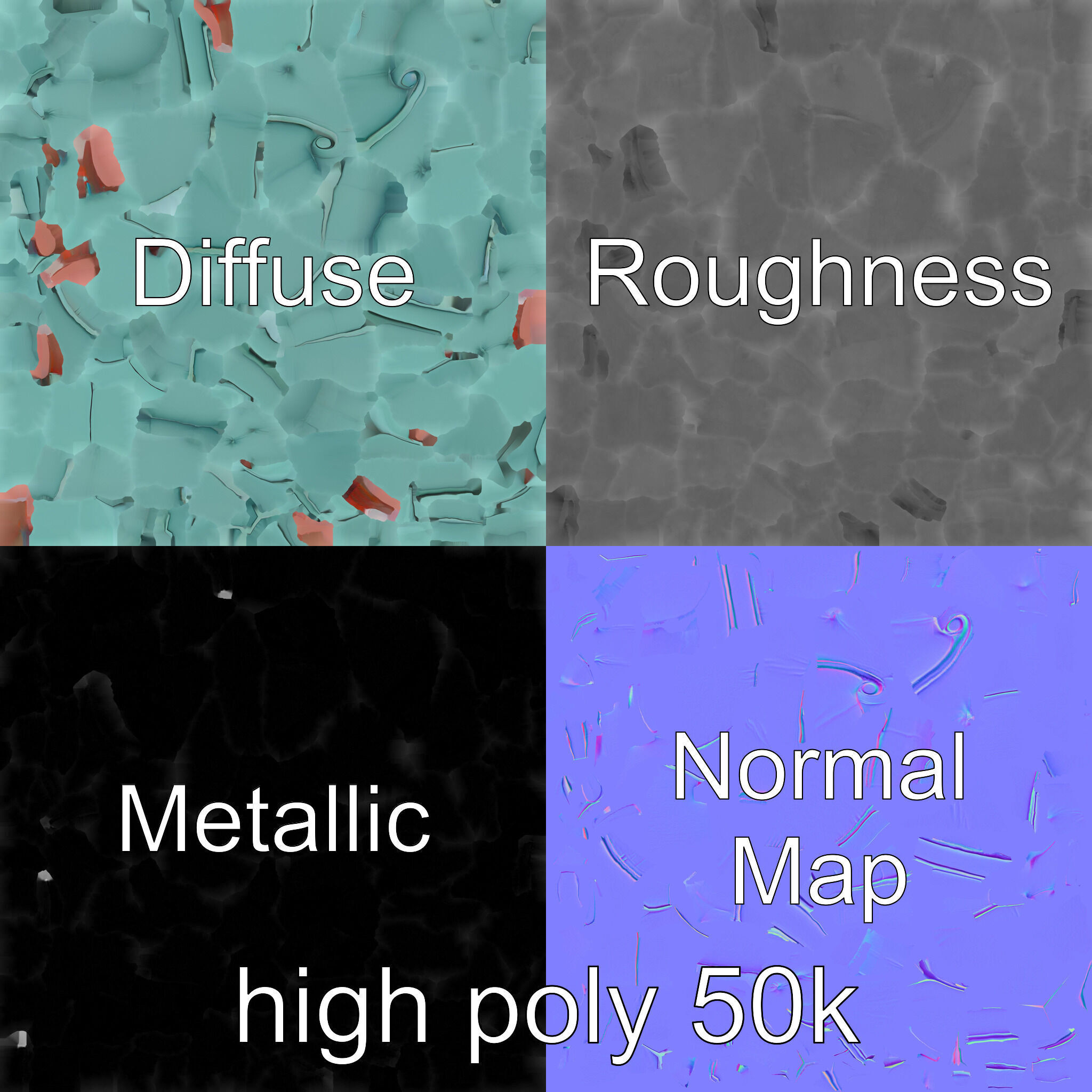 Velvet Chaise Lounge Model Pack with Mahogany Legs Low-poly 3D model_3