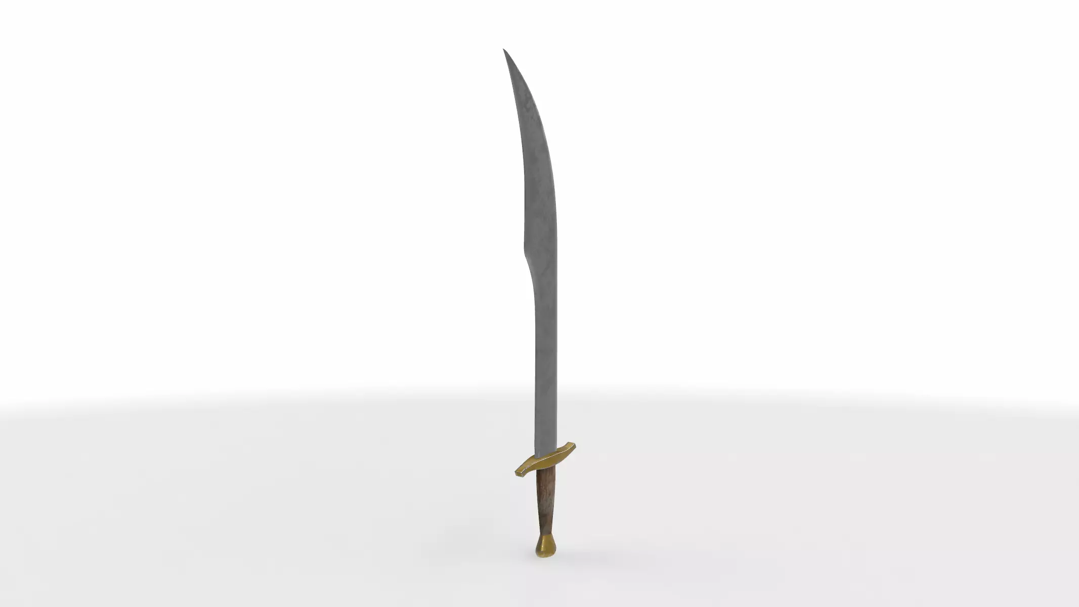 falchion sword 3D model
