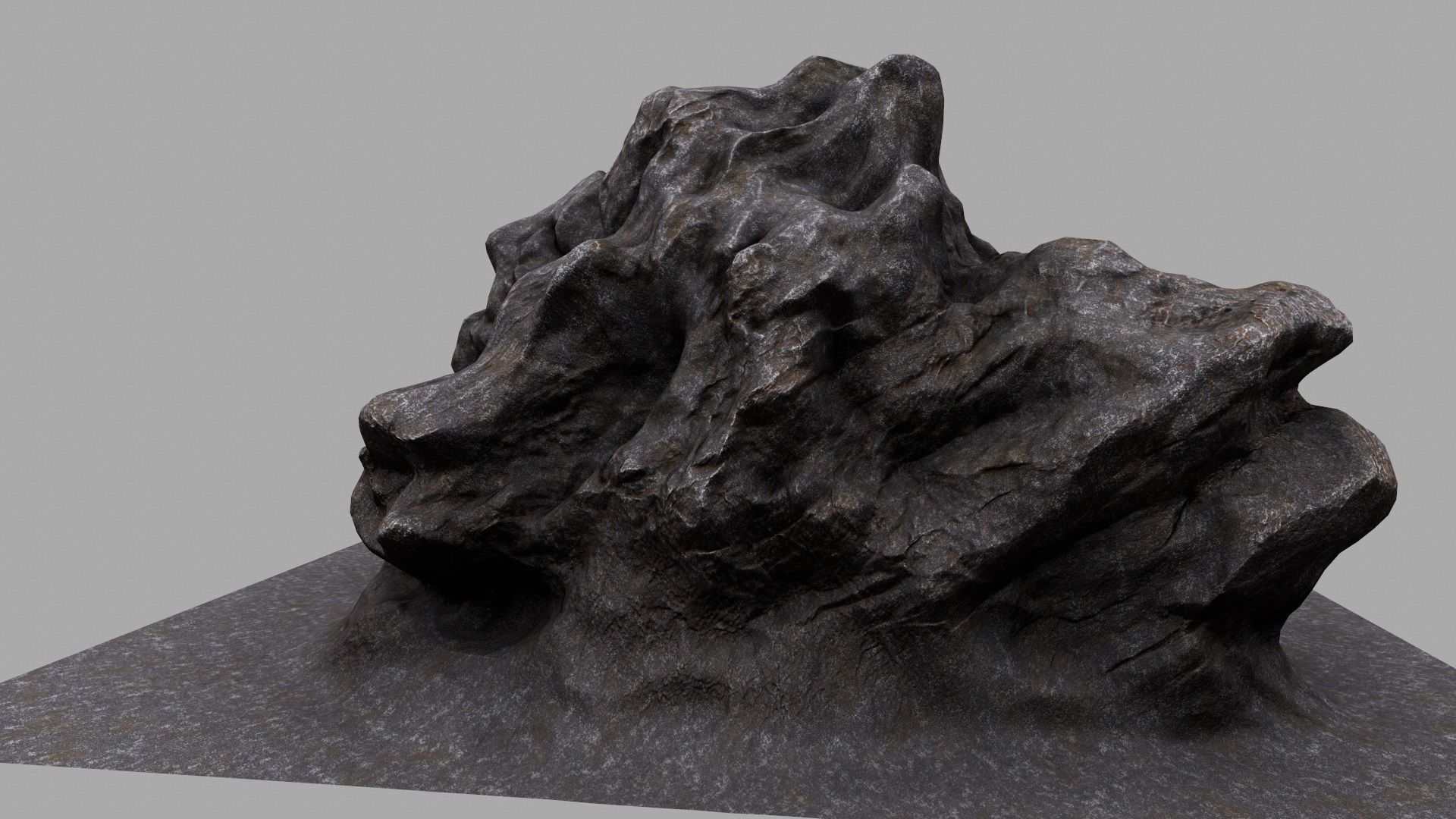 Rock 3D model_4