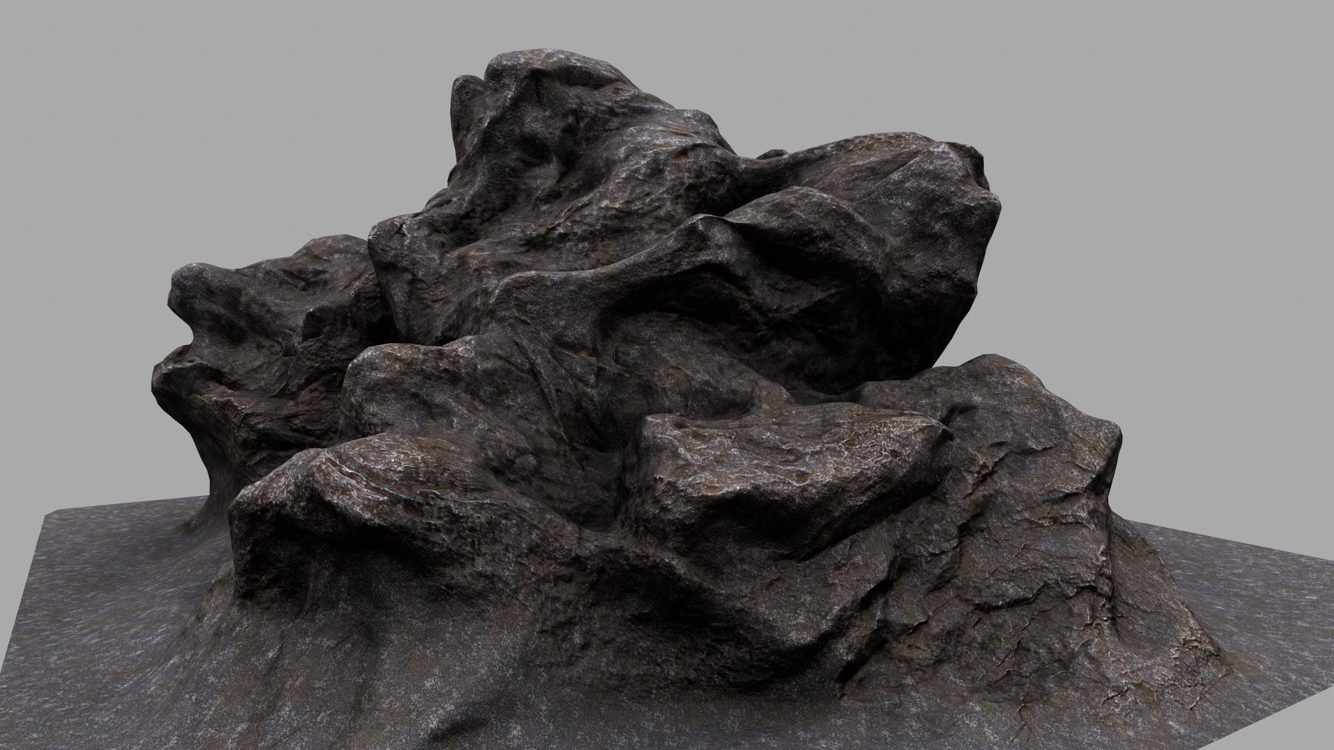 Rock 3D model_1