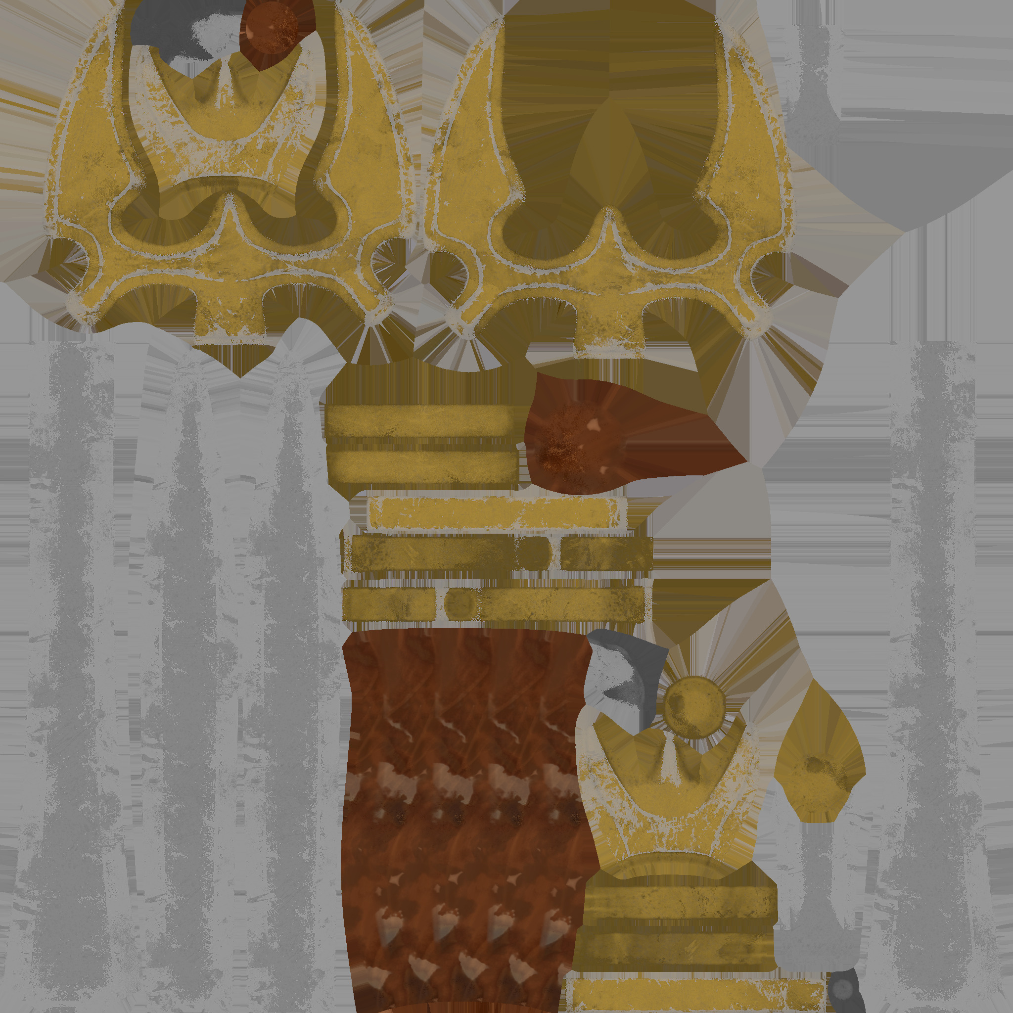 fang sword 3D model_6