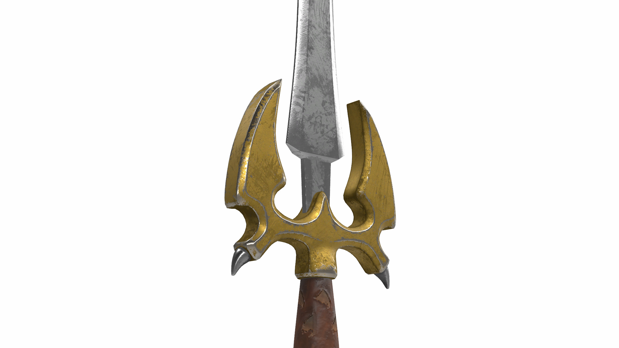 fang sword 3D model_3