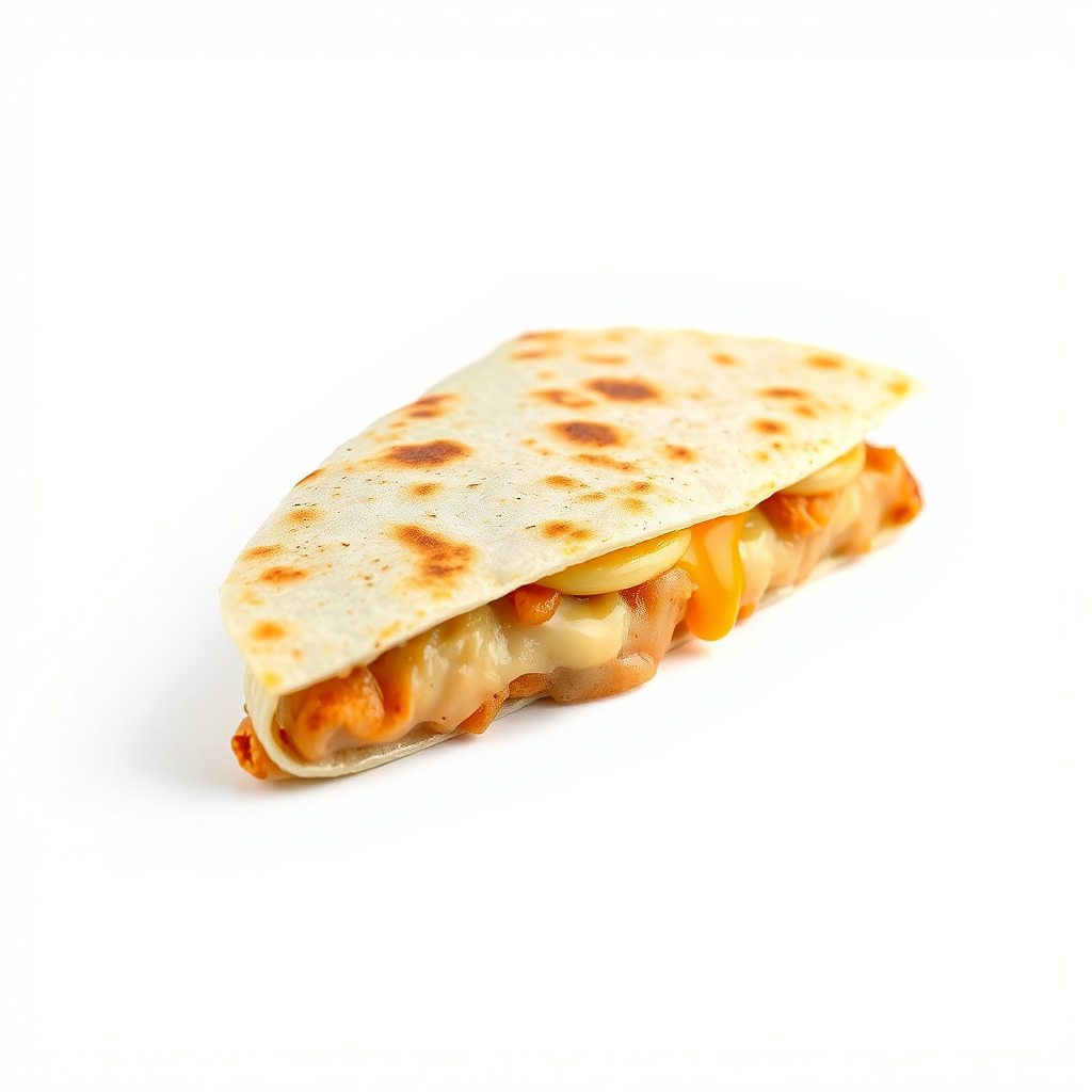 Realistic Chicken Quesadilla with Cheese Pull model pack Low-poly 3D model_3