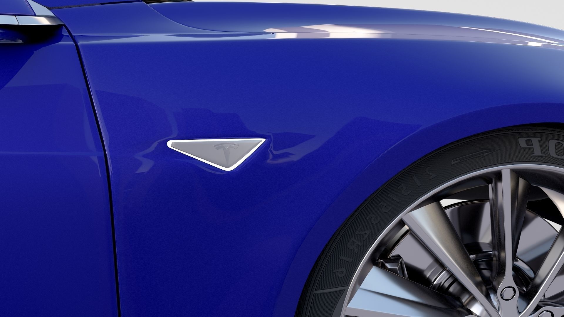 Tesla Model S P85 rev 3D model_17