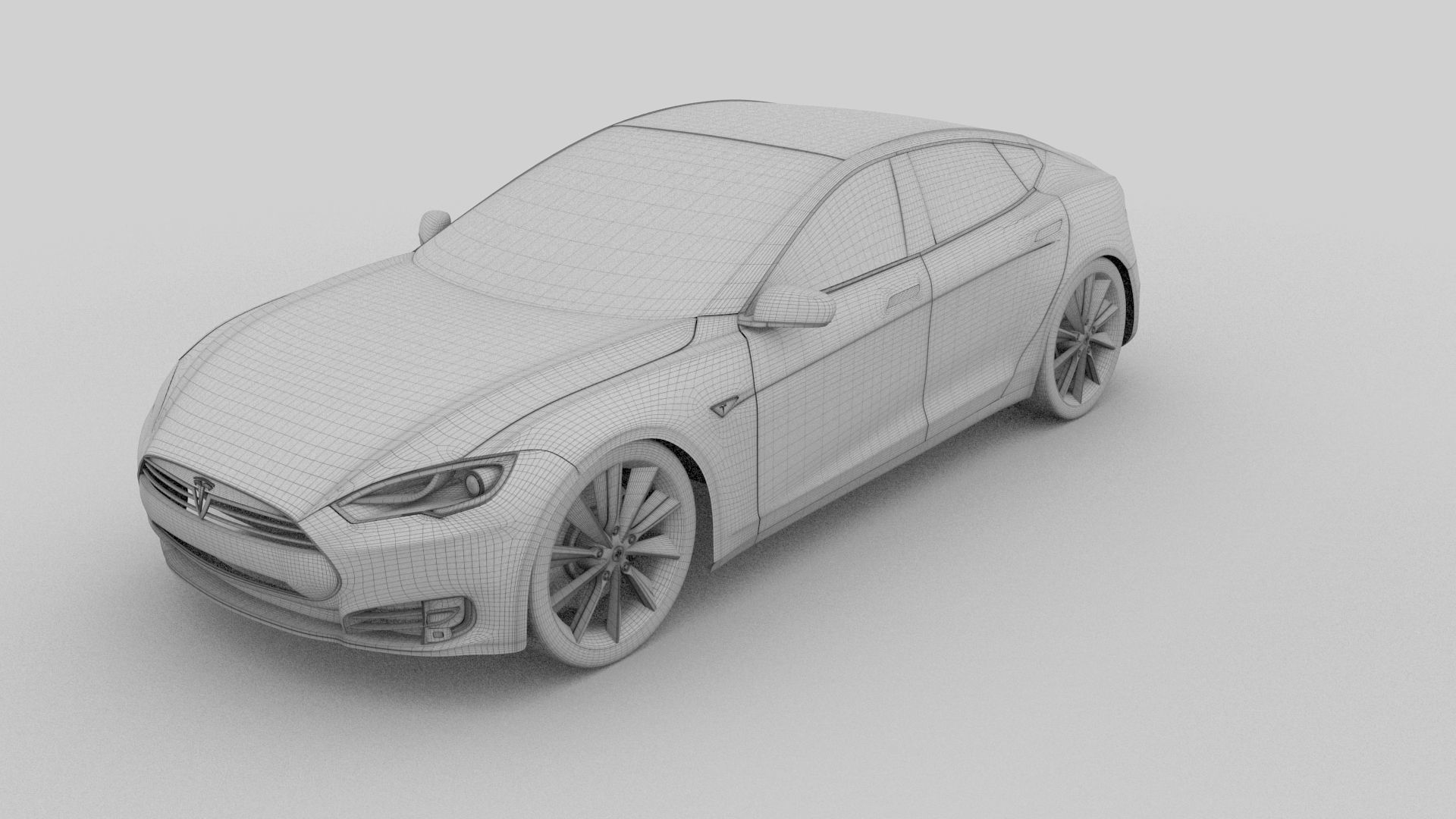 Tesla Model S P85 rev 3D model_28