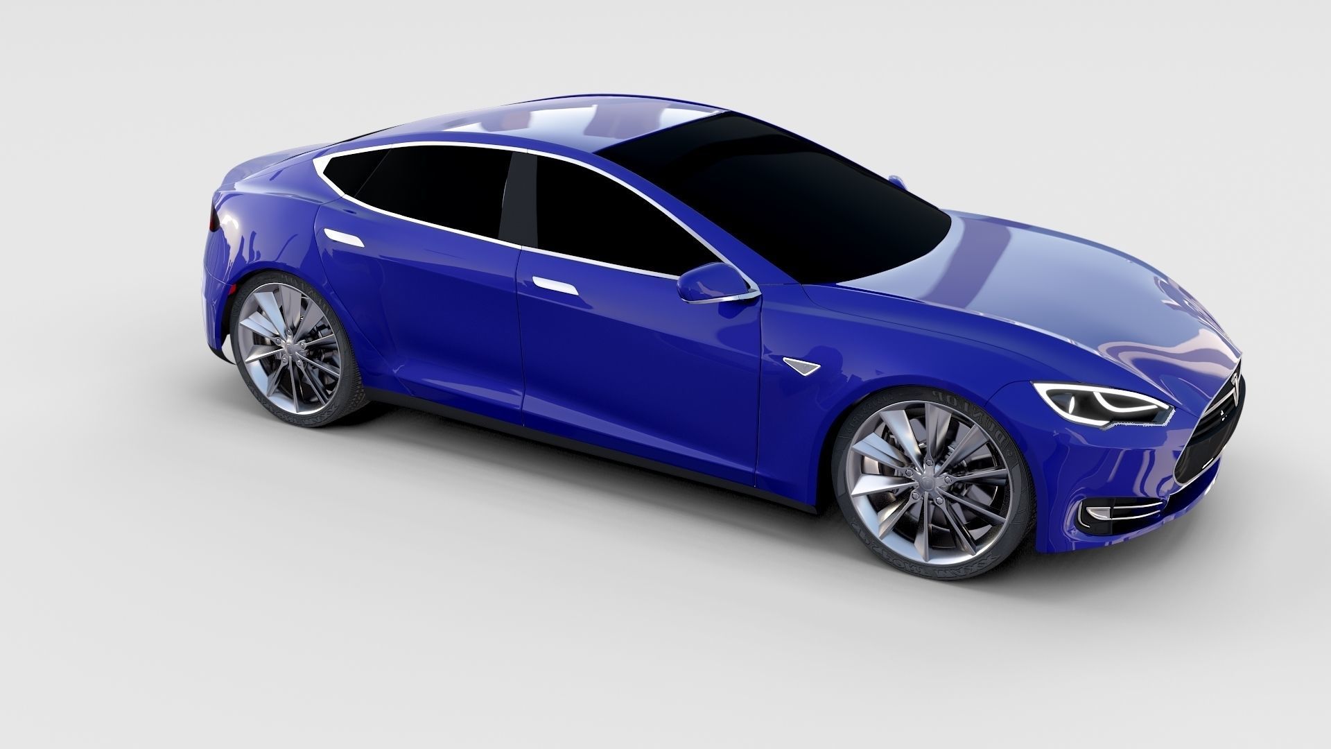 Tesla Model S P85 rev 3D model_3
