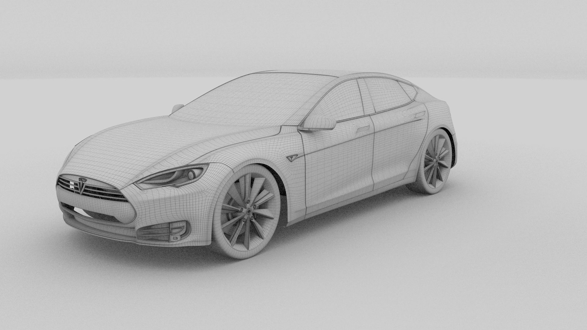 Tesla Model S P85 rev 3D model_8