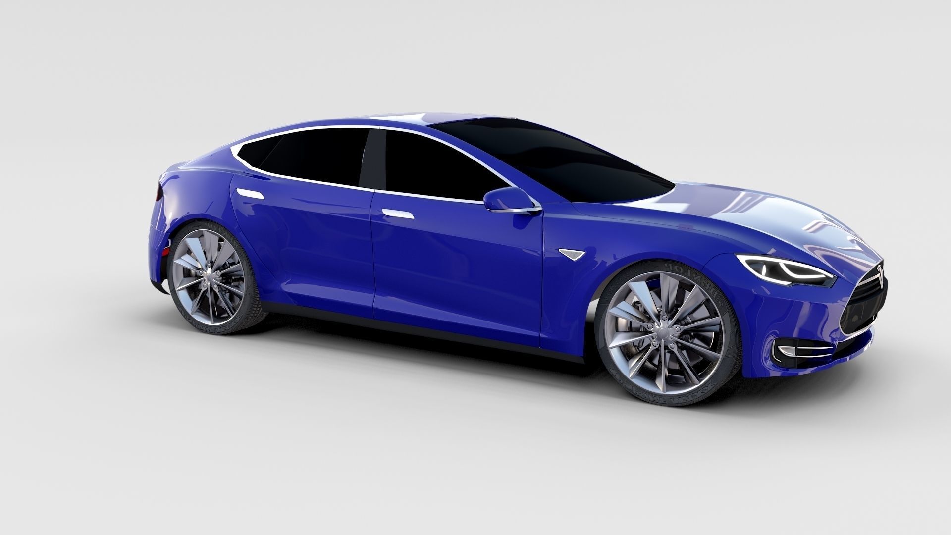 Tesla Model S P85 rev 3D model_30