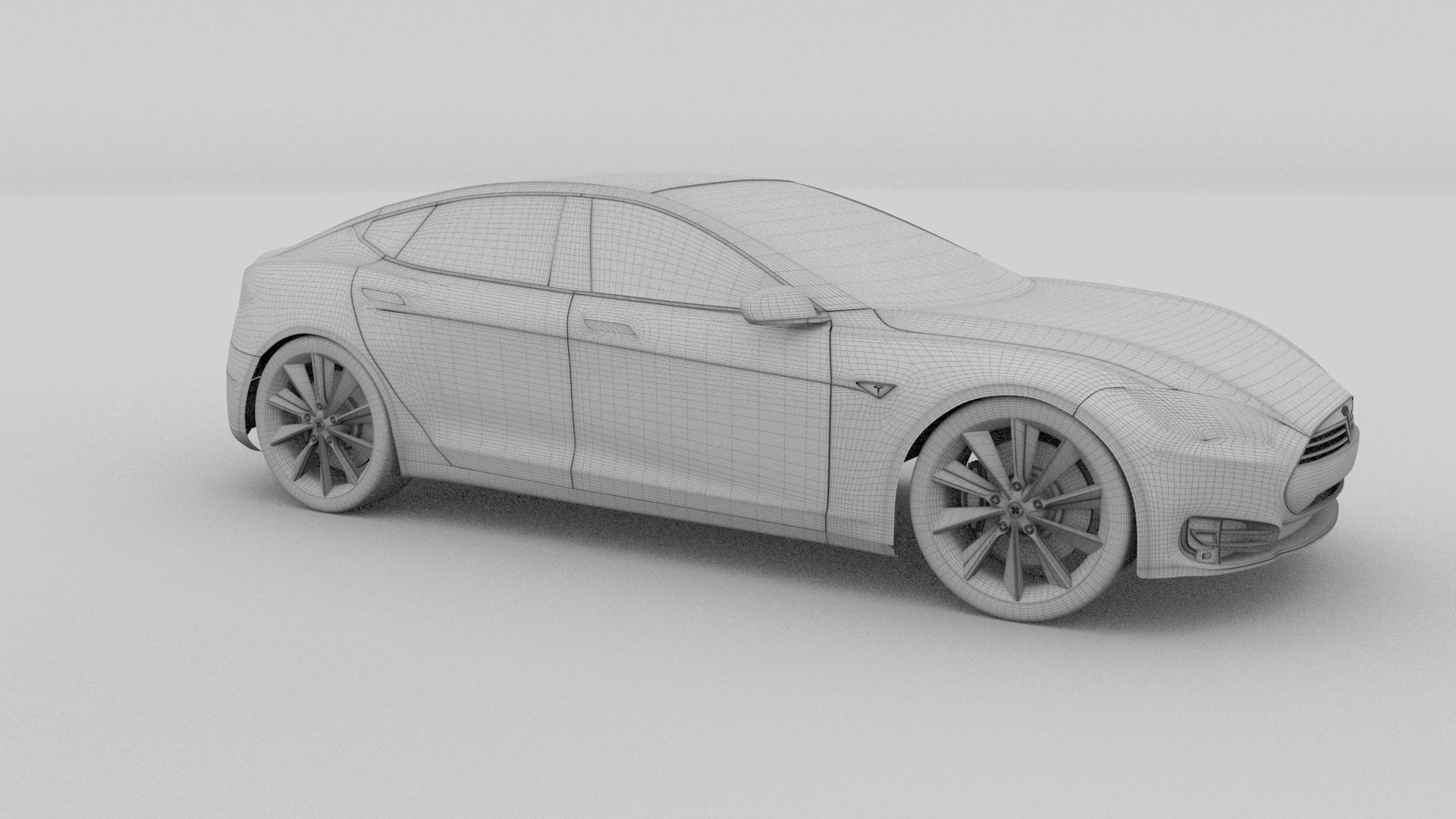 Tesla Model S P85 rev 3D model_38