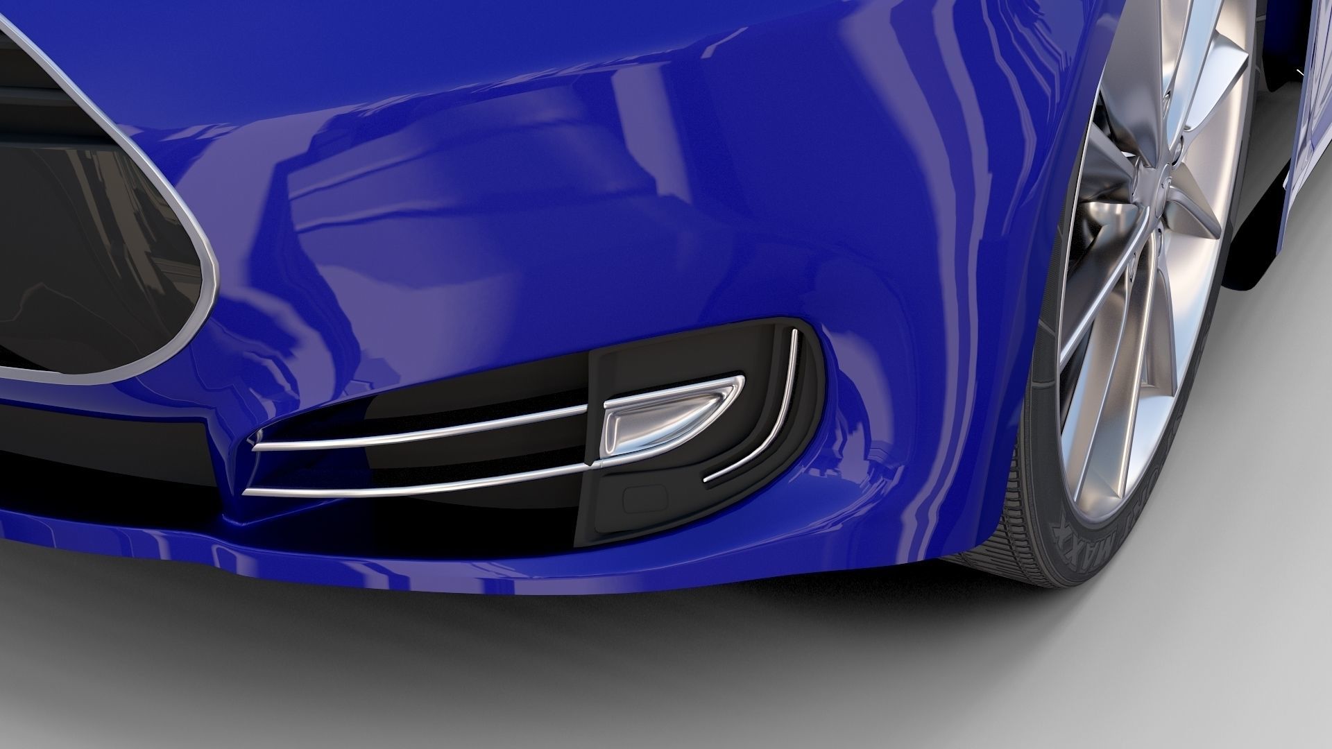 Tesla Model S P85 rev 3D model_4