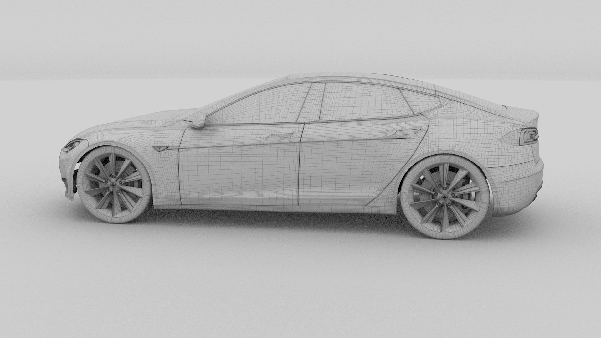Tesla Model S P85 rev 3D model_9