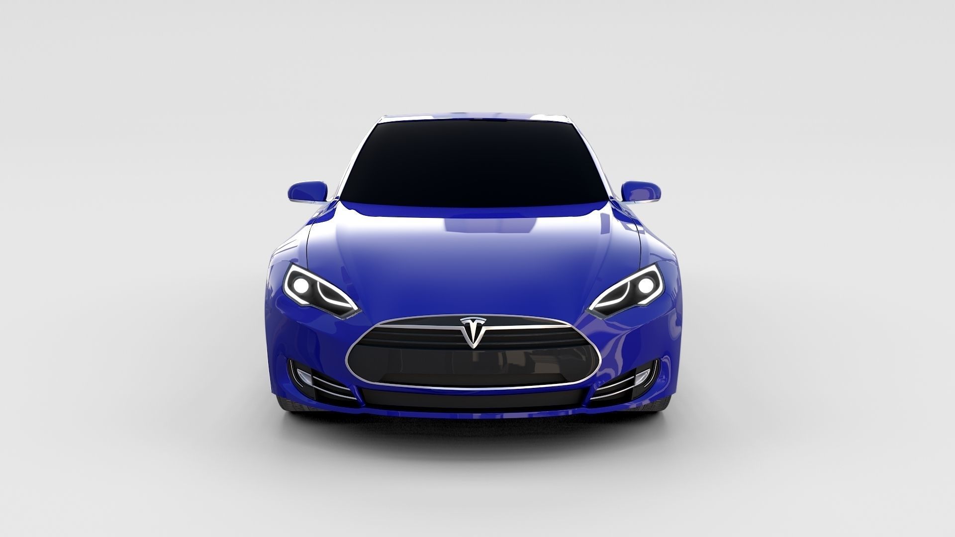 Tesla Model S P85 rev 3D model_36