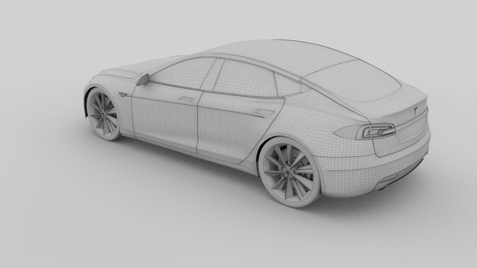 Tesla Model S P85 rev 3D model_35
