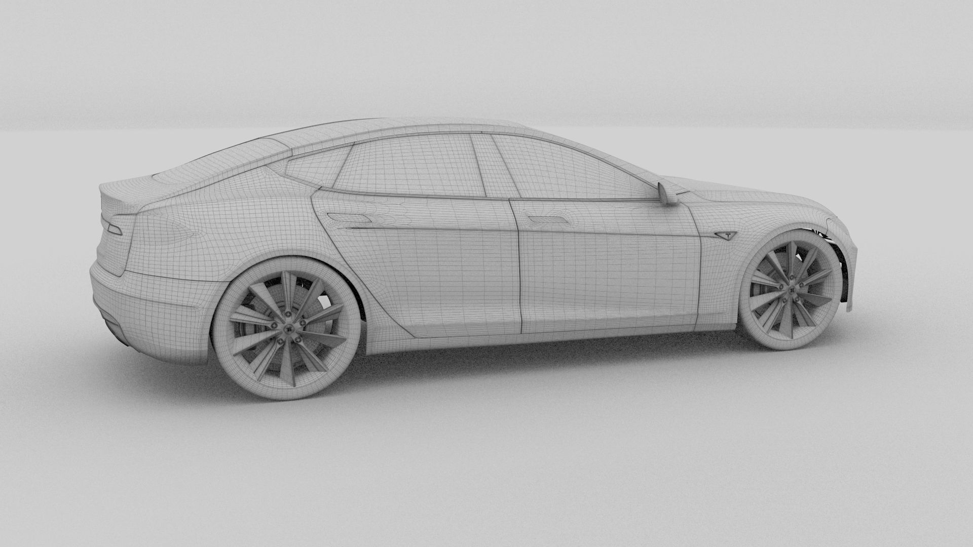 Tesla Model S P85 rev 3D model_12