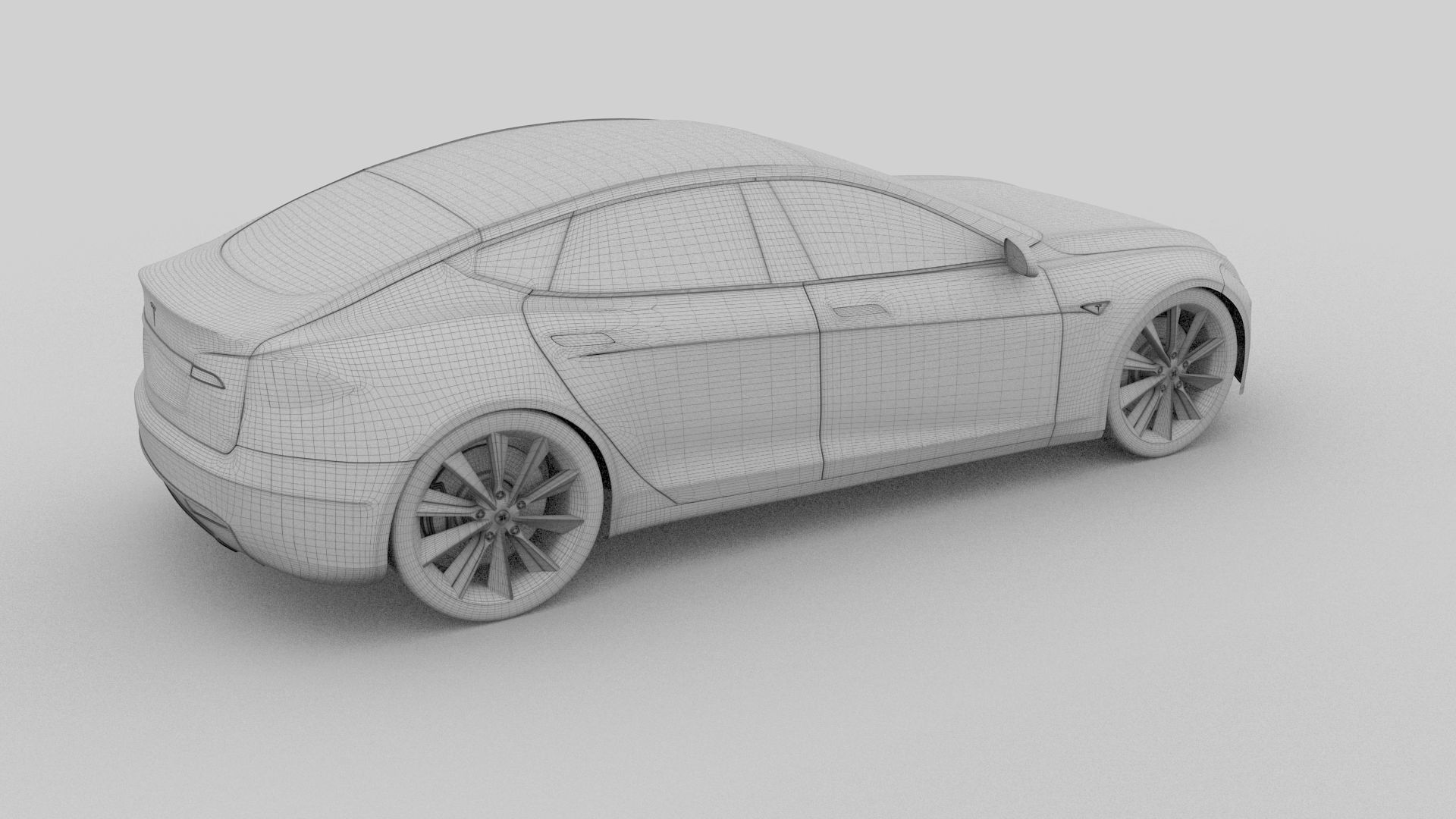 Tesla Model S P85 rev 3D model_13