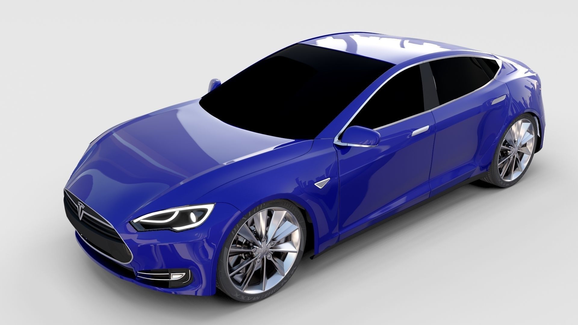 Tesla Model S P85 rev 3D model_14