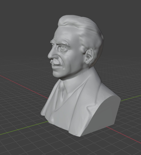 Gregory Goodwin Pincus 3D print model_4