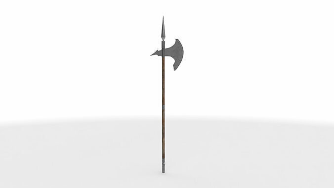 halberd  3D model