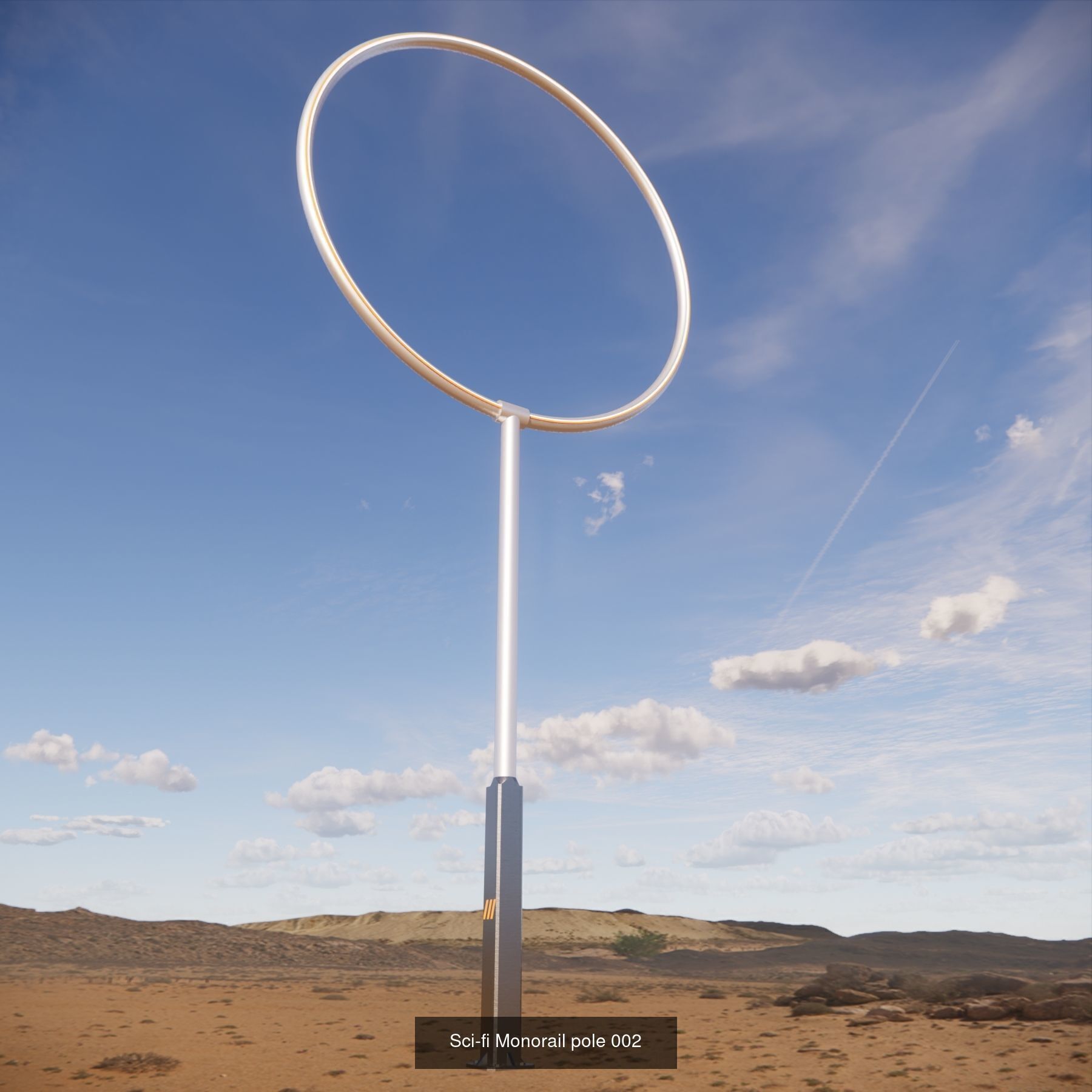 Sci-Fi City Prop Pack Futuristic Cyberpunk 3D Assets 002 3D Model Collection_26