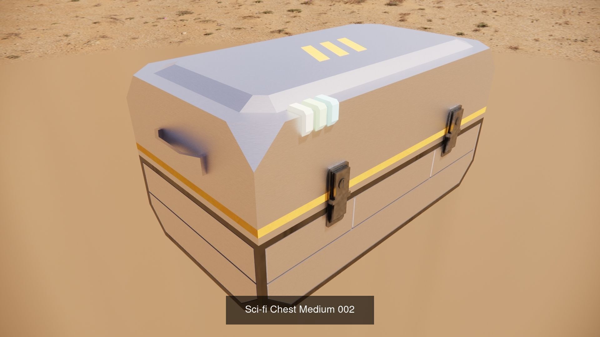 Sci-Fi City Prop Pack Futuristic Cyberpunk 3D Assets 002 3D Model Collection_27