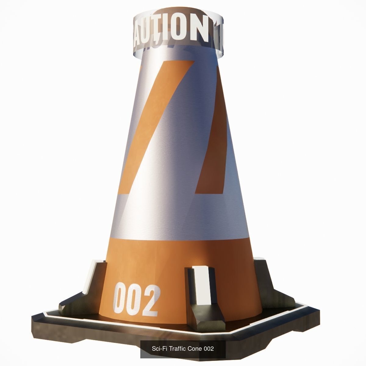 Sci-Fi City Prop Pack Futuristic Cyberpunk 3D Assets 002 3D Model Collection_29