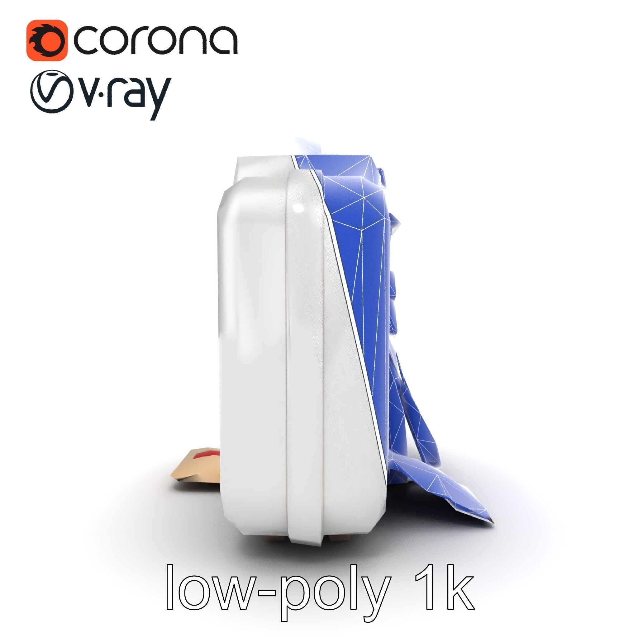 Toy Doctor Kit for Toddlers model pack Low-poly 3D model_20