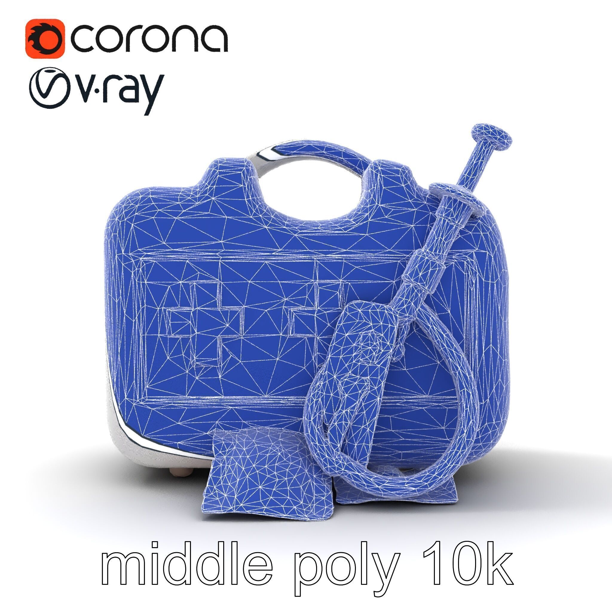 Toy Doctor Kit for Toddlers model pack Low-poly 3D model_31